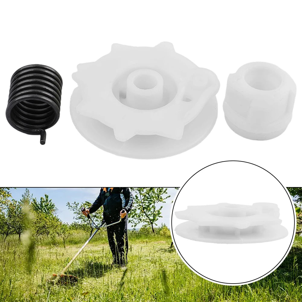 Recoil Starter pulley Accessories Parts Top Spring For Chainsaw Replacement 137 142 235 235E 236 Practical