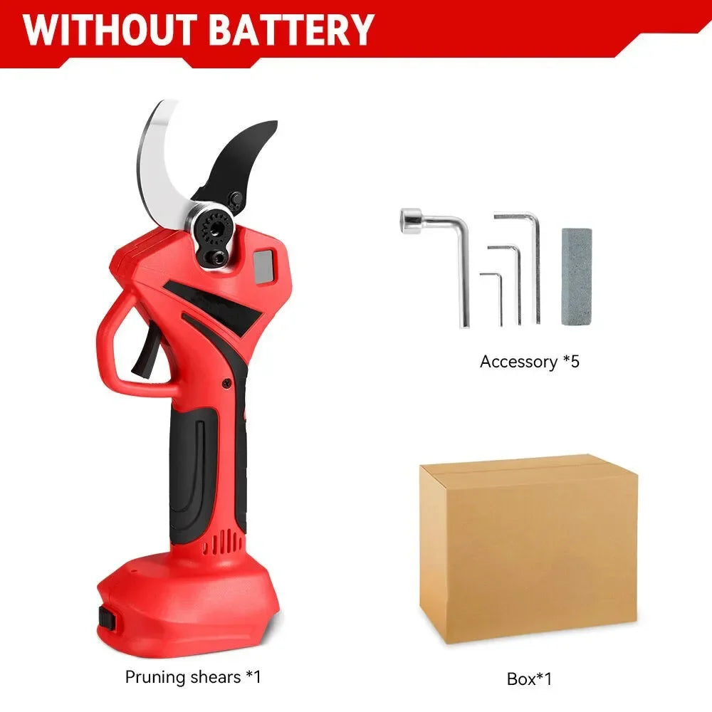 55mm Brushless Electric Scissors Cordless Pruning Shear Tree Garden Cutter Trimmer Power Tools for Makita 18V Battery