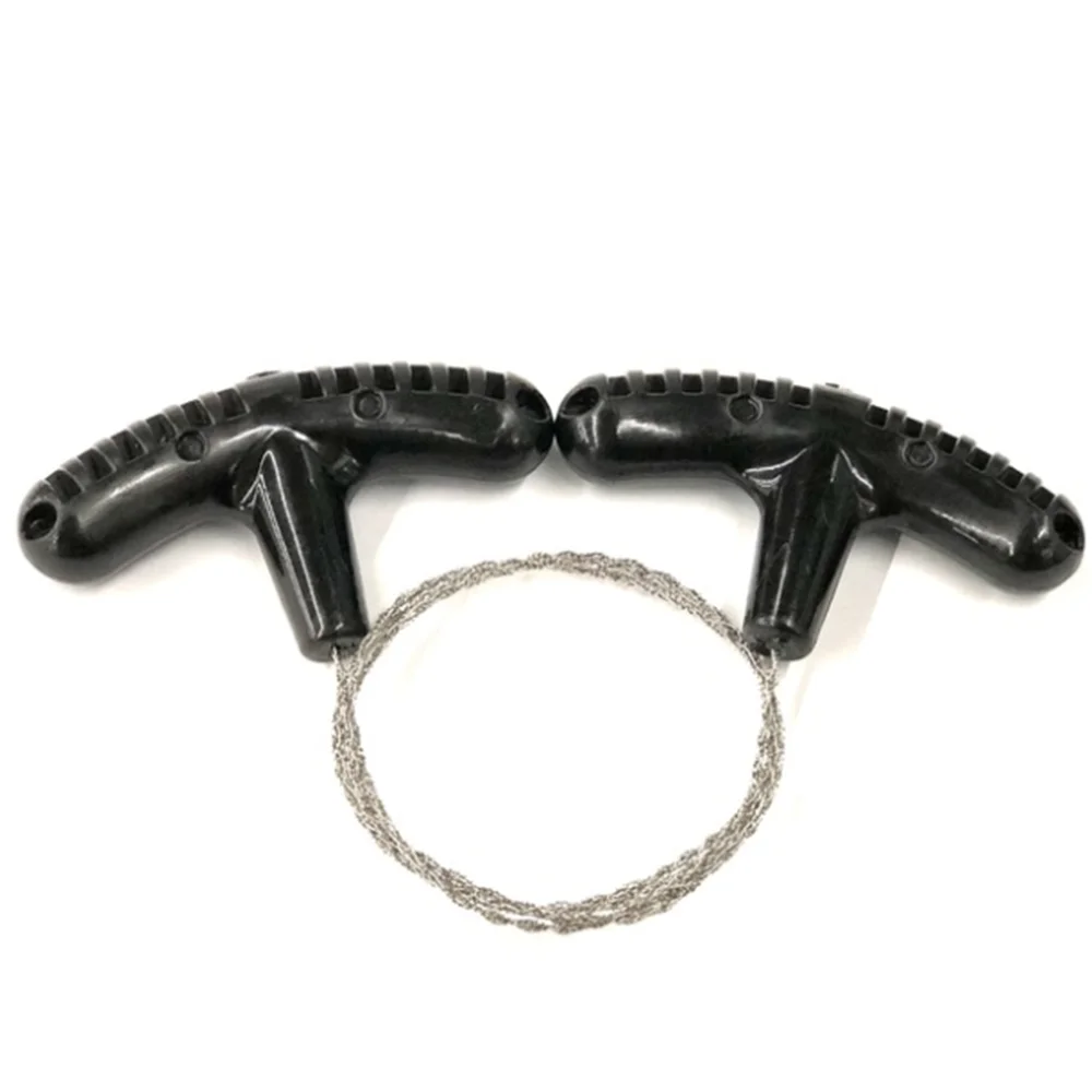 Manual Hand Steel Travel Tools Outdoor Camping Hiking Rope Chain Saw Practical Portable Emergency Survival Gear Steel Wire Kits