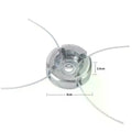 1Pcs Wire Rope Weed Head Accessories 15mm Aluminum Trimmer Head Through Hole Fit String Trimmer Replacement Head