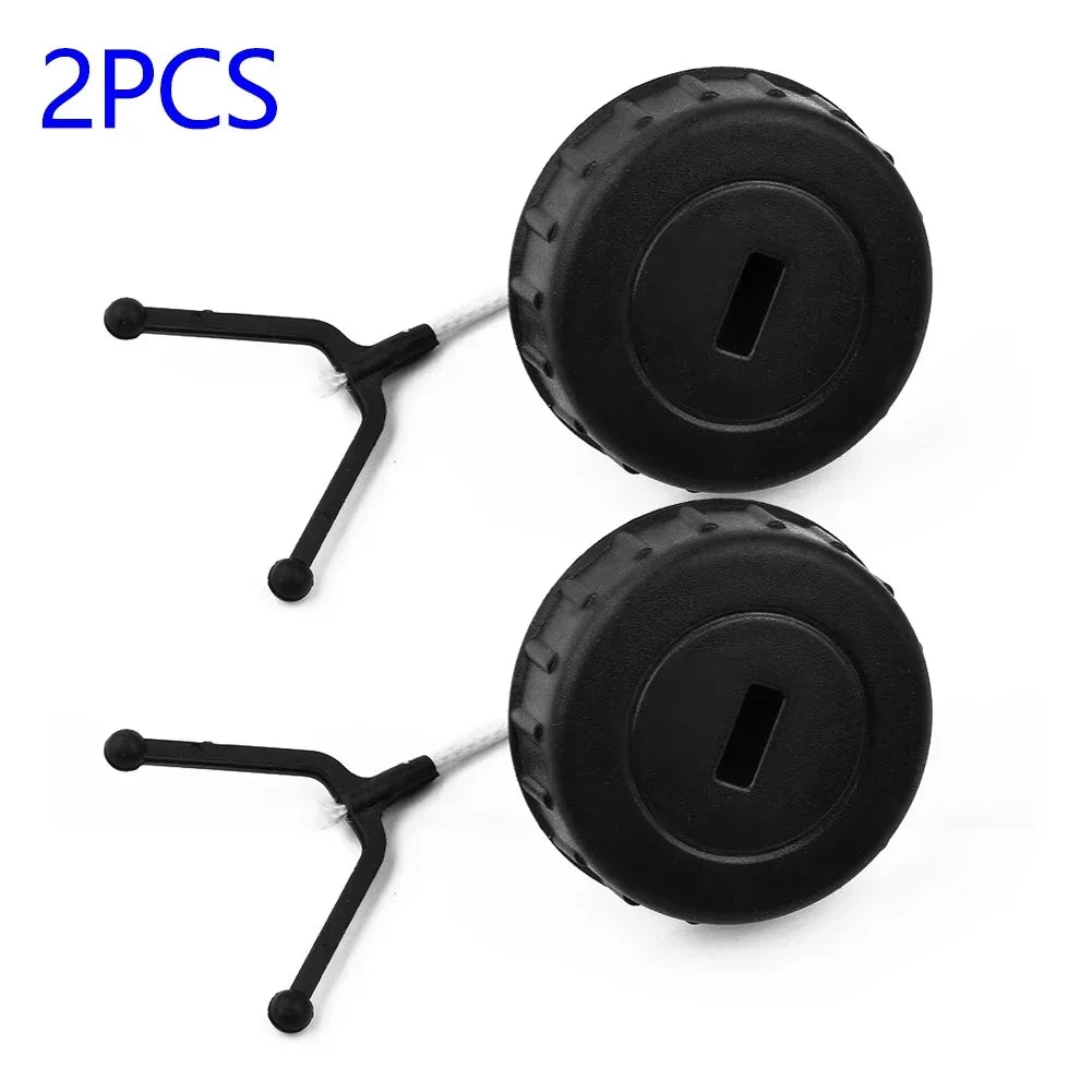 2pcs Fuel Oil Lids Tank Cover Cap Set For STIHL MS170 MS180 Chainsaw Fuel Tank Oil Cover Equipment Accessories
