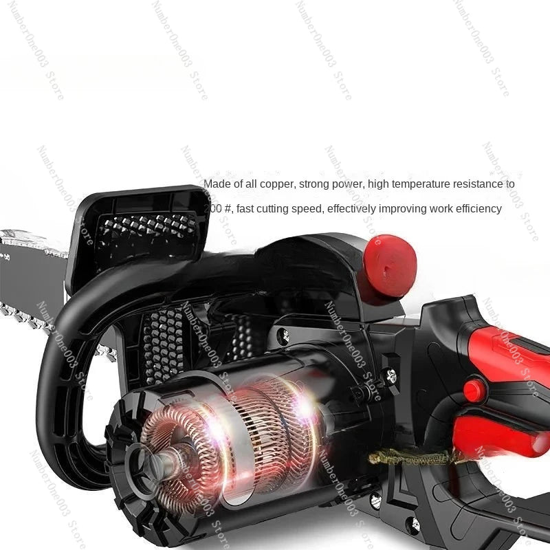 16-inch 2400W High-power Logging Saw Household Electric Handheld Chainsaw Cutting Chainsaw Electric Saw