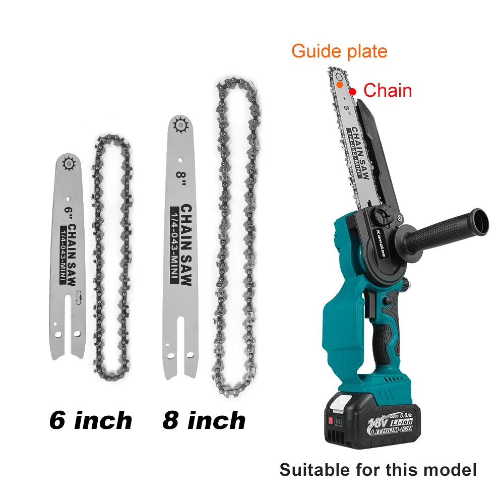 Kamolee 6 inch/8 inch electric saw guide/chain accessories high strength and high hardness handheld saw tool parts