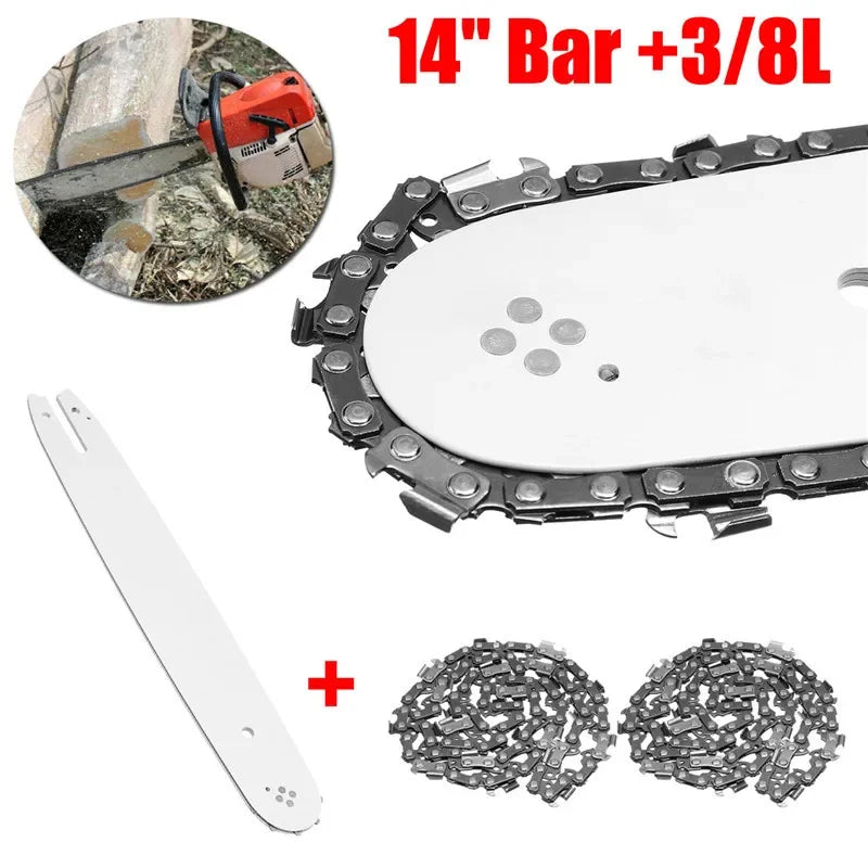 14 Inch Chainsaw Guide Bar With Saw Chain 3/8 LP 50 Section Saw Chain For STIHL MS170 MS180 MS250 Power Tool Accessories