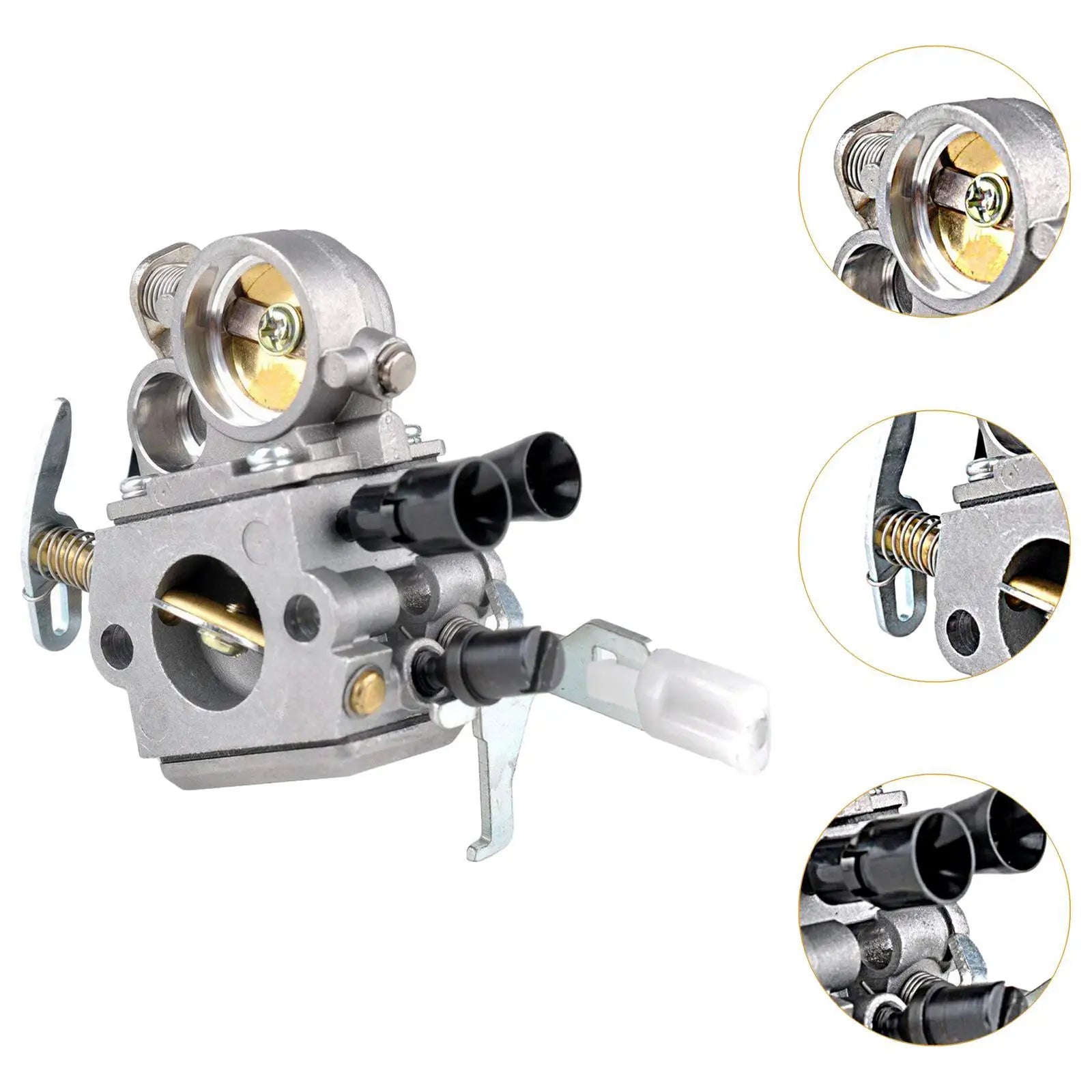 Chainsaw Accessory Carburetor Easy to Install Chainsaw Engine Components Repair Part for C1q-s123C C1q-s121C C1q-s119C MS181