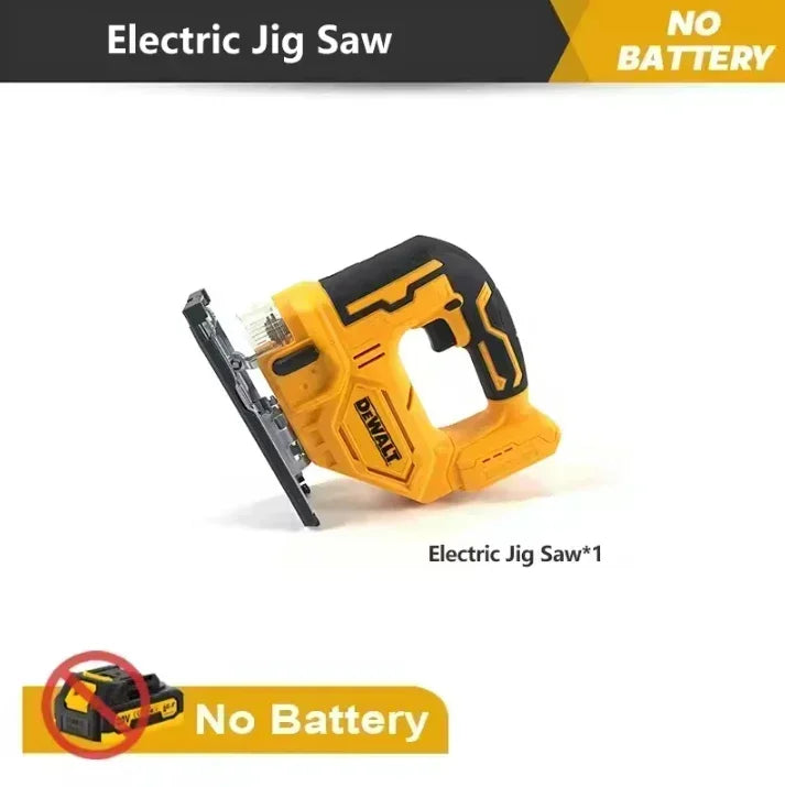 2026 DEWALT Brushless Curve Saw 20V Cordless Electric Jig Saw Multifunction Adjustable Portable Woodworking Power Tool