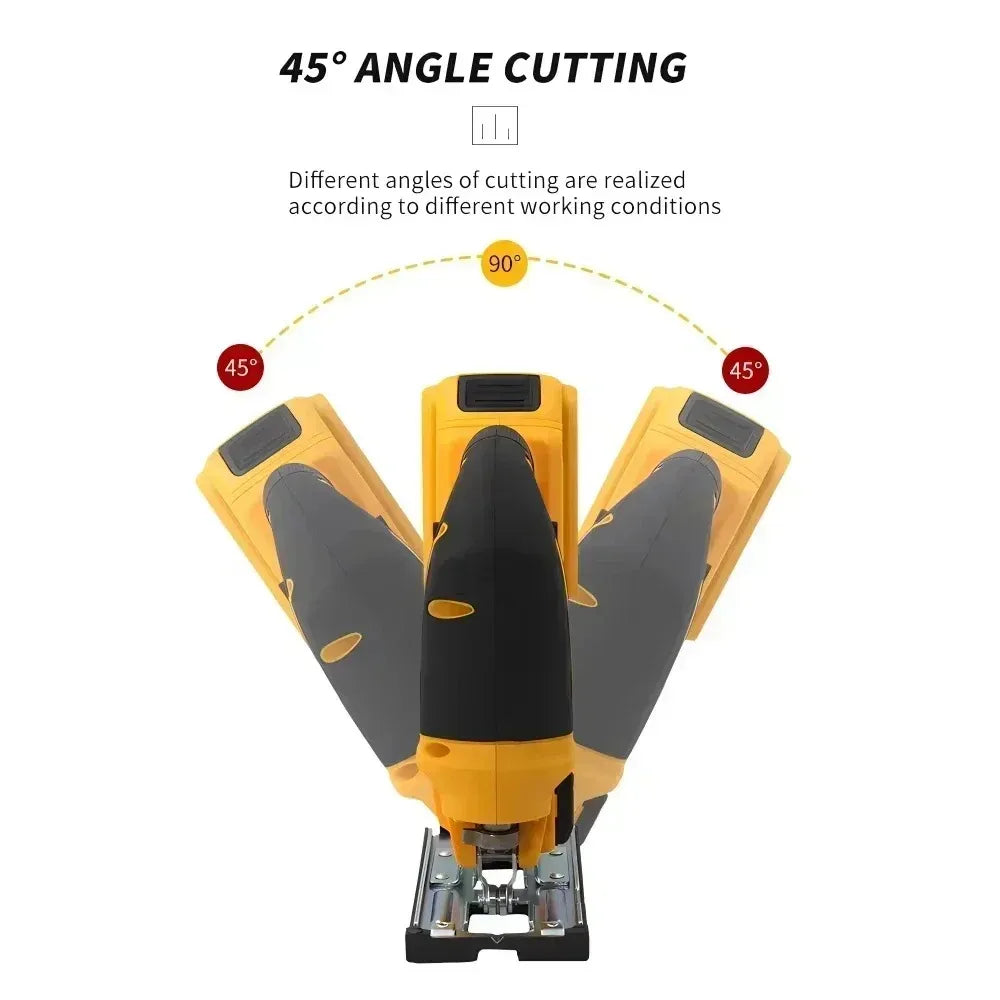 2026 DEWALT Brushless Curve Saw 20V Cordless Electric Jig Saw Multifunction Adjustable Portable Woodworking Power Tool
