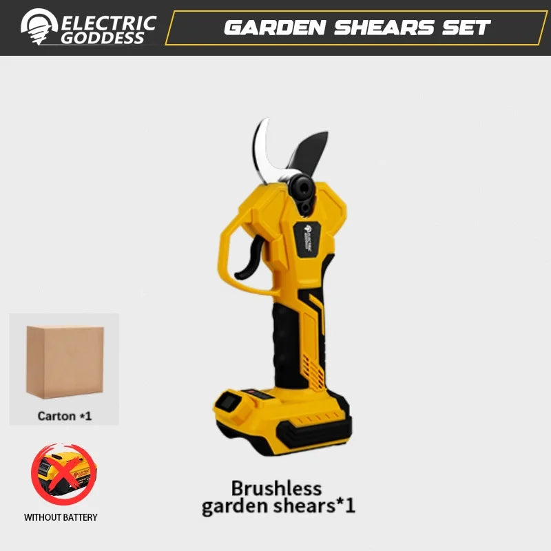 Brushless 6 Inch Electric Chainsaw Telescoping Pole Pruner High Branch Saw Garden Tree Pruning Tool For Dewalt 20V Battery Pin