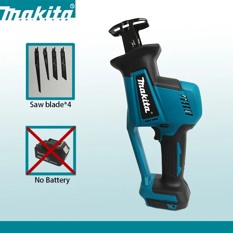 Makita Cordless Electric Reciprocating Saw Brushless Rechargeable Wood Cutting Saw Portable Saw For Makita 18v Battery pins