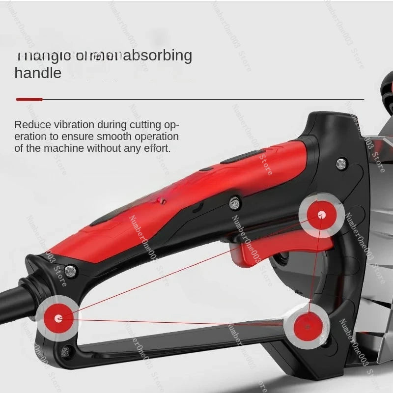 16-inch 2400W High-power Logging Saw Household Electric Handheld Chainsaw Cutting Chainsaw Electric Saw