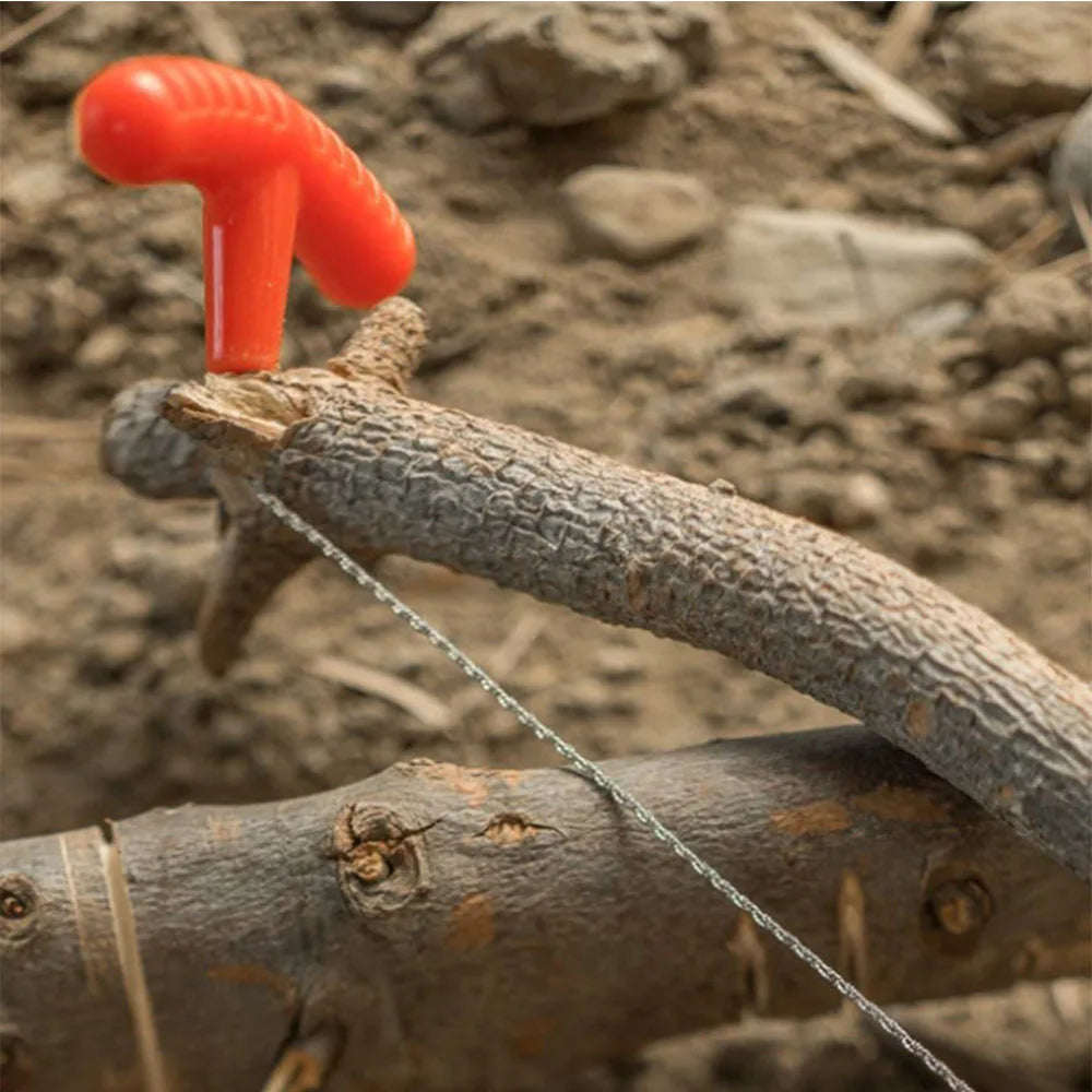 Manual Hand Steel Travel Tools Outdoor Camping Hiking Rope Chain Saw Practical Portable Emergency Survival Gear Steel Wire Kits