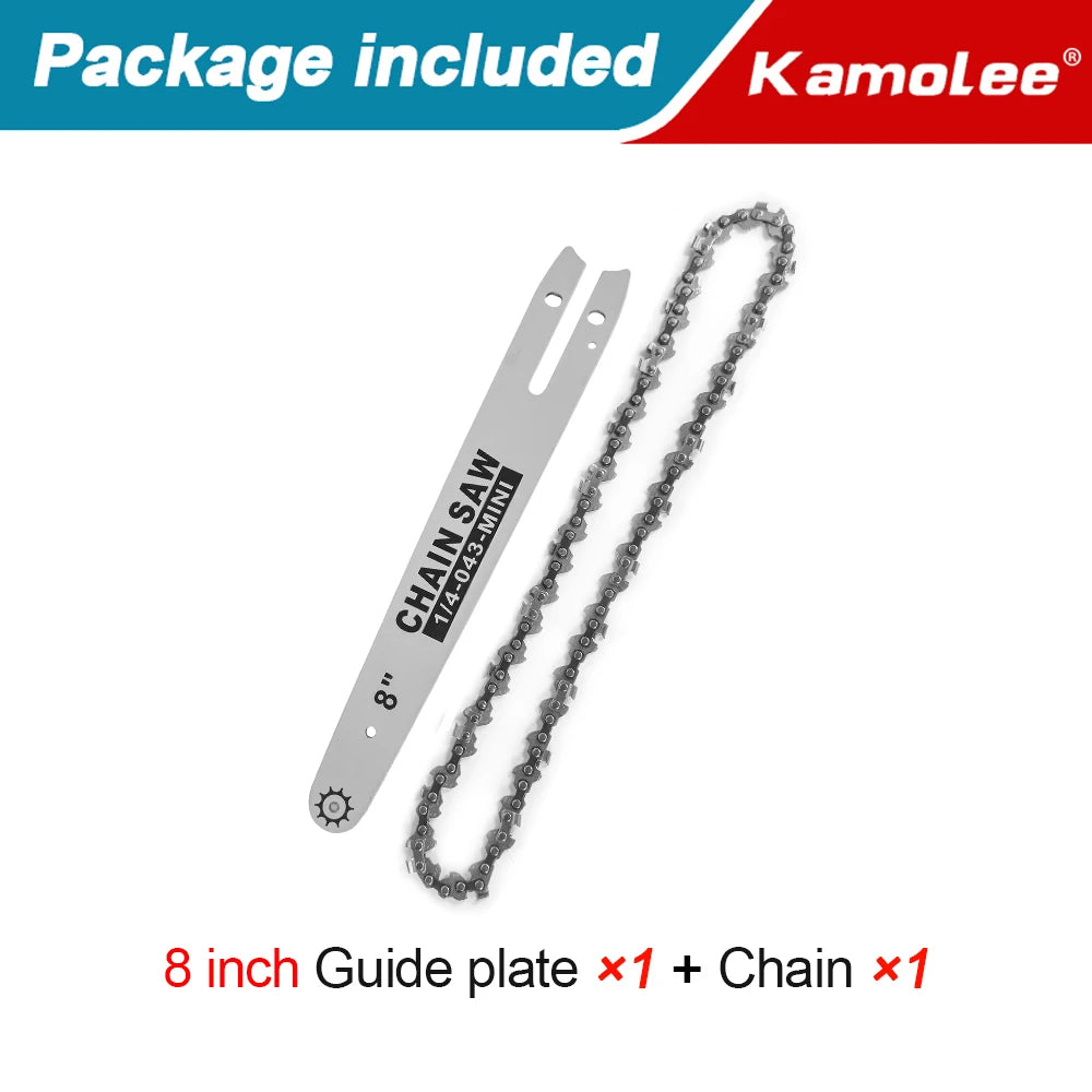 Kamolee 6 inch/8 inch electric saw guide/chain accessories high strength and high hardness handheld saw tool parts