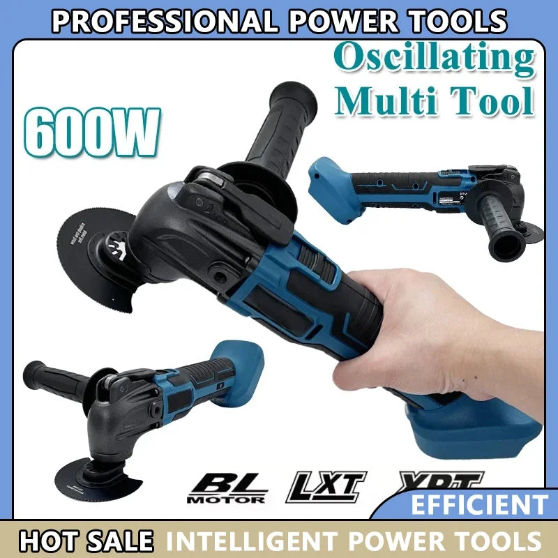 Fit Makita 20000OPM Electric Saw Trimmer Cutting Woodworking Power Tool for 21V 18V Battery 600W Oscillating Multi Function Tool
