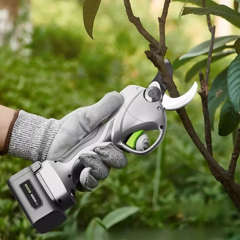 High Power Electric Pruning Shears Fruit Tree High Branch Pruning Garden Power Tools Adjustable Portable Professional Scissors
