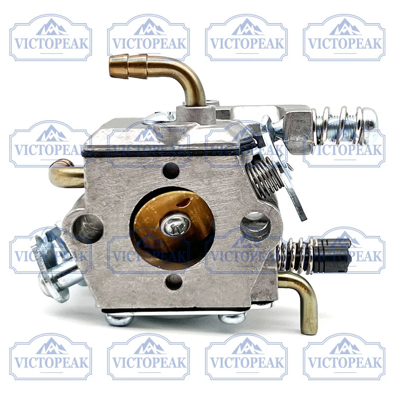 Garden Tool Parts Accessories Automatic Chainsaw Carburetor with Copper Elbow for Chinese Chain Saw 45cc 52cc 58cc