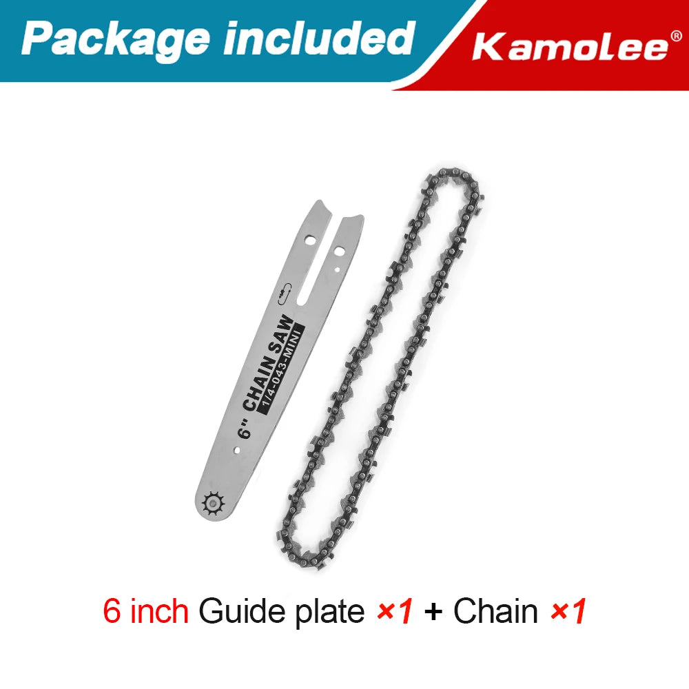 Kamolee 6 inch/8 inch electric saw guide/chain accessories high strength and high hardness handheld saw tool parts