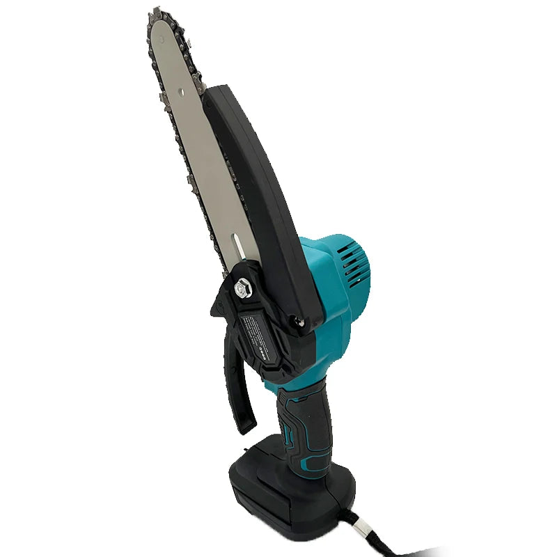 6 Inch Chain Saw Electric Saw Handheld Portable Wood Logging Chainsaw Garden Pruning Wood Power Tool For Makita 18V Battery