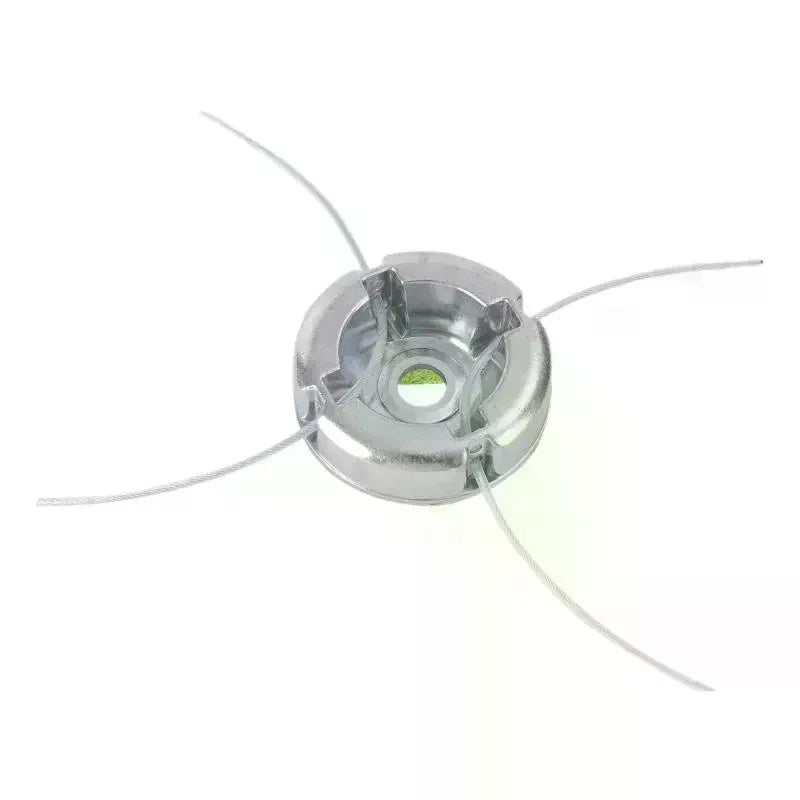 1Pcs Wire Rope Weed Head Accessories 15mm Aluminum Trimmer Head Through Hole Fit String Trimmer Replacement Head