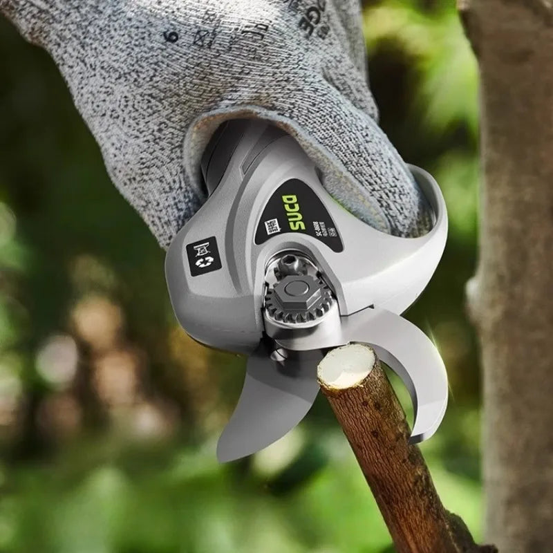 High Power Electric Pruning Shears Fruit Tree High Branch Pruning Garden Power Tools Adjustable Portable Professional Scissors