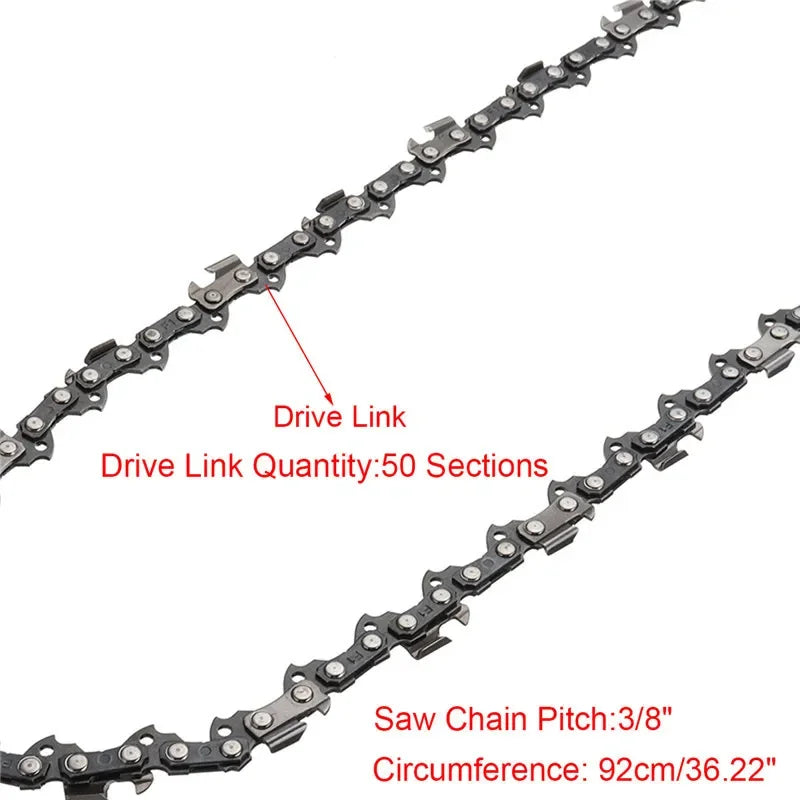 14 Inch Chainsaw Guide Bar With Saw Chain 3/8 LP 50 Section Saw Chain For STIHL MS170 MS180 MS250 Power Tool Accessories