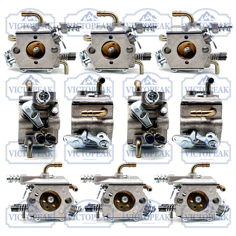 Garden Tool Parts Accessories Automatic Chainsaw Carburetor with Copper Elbow for Chinese Chain Saw 45cc 52cc 58cc