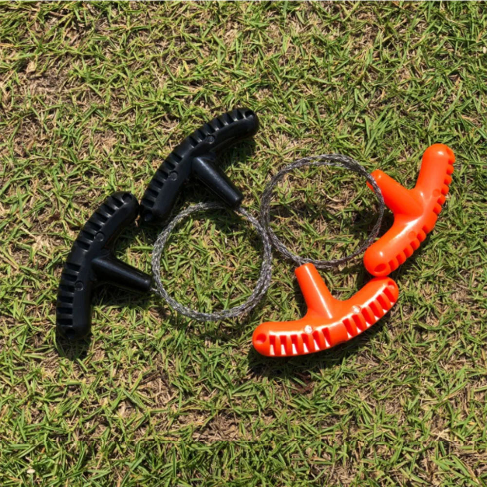 Manual Hand Steel Travel Tools Outdoor Camping Hiking Rope Chain Saw Practical Portable Emergency Survival Gear Steel Wire Kits