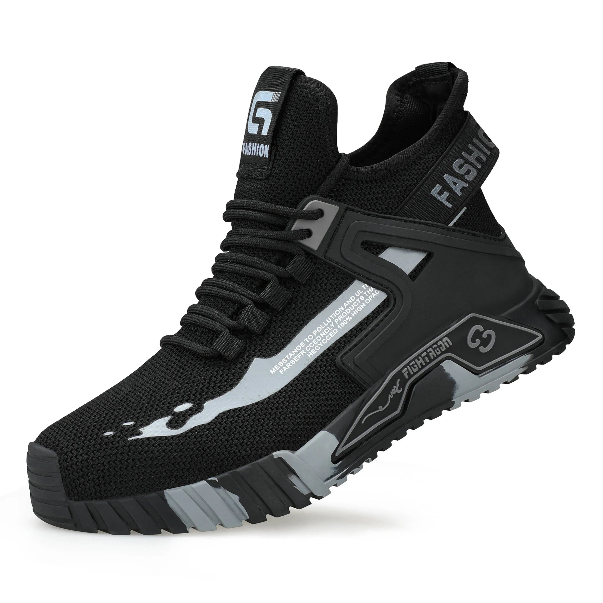 Anti-Smash Puncture-Proof Safety Shoes Steel Toe Safety Boots Security Protection Footwear Work Shoes Indestructible Boots Male