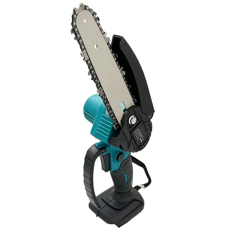 6 Inch Chain Saw Electric Saw Handheld Portable Wood Logging Chainsaw Garden Pruning Wood Power Tool For Makita 18V Battery