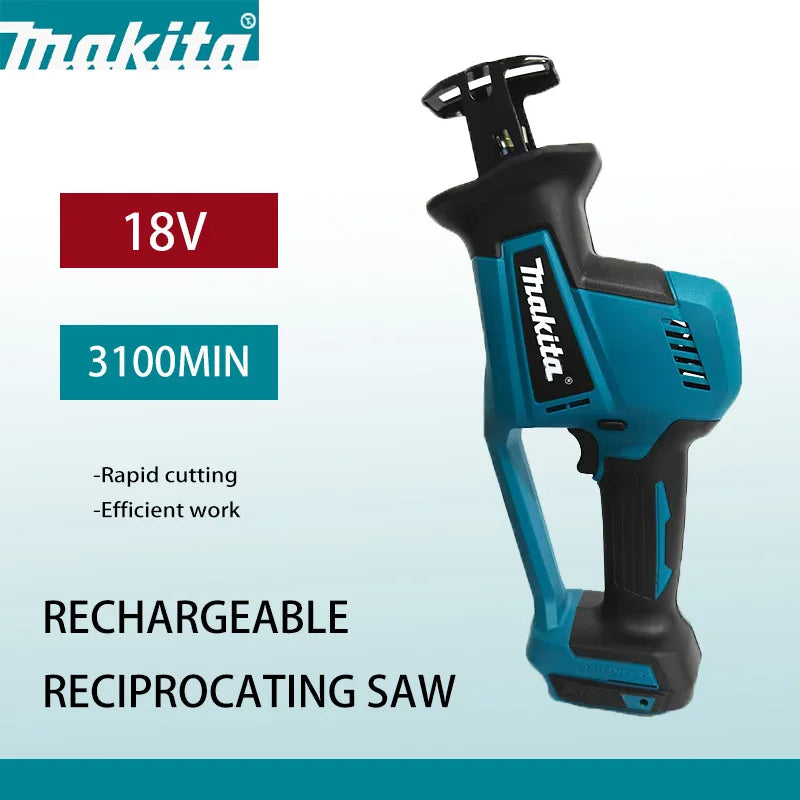 Makita Cordless Electric Reciprocating Saw Brushless Rechargeable Wood Cutting Saw Portable Saw For Makita 18v Battery pins
