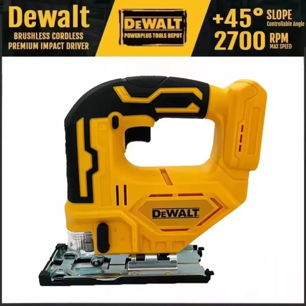 2026 DEWALT Brushless Curve Saw 20V Cordless Electric Jig Saw Multifunction Adjustable Portable Woodworking Power Tool