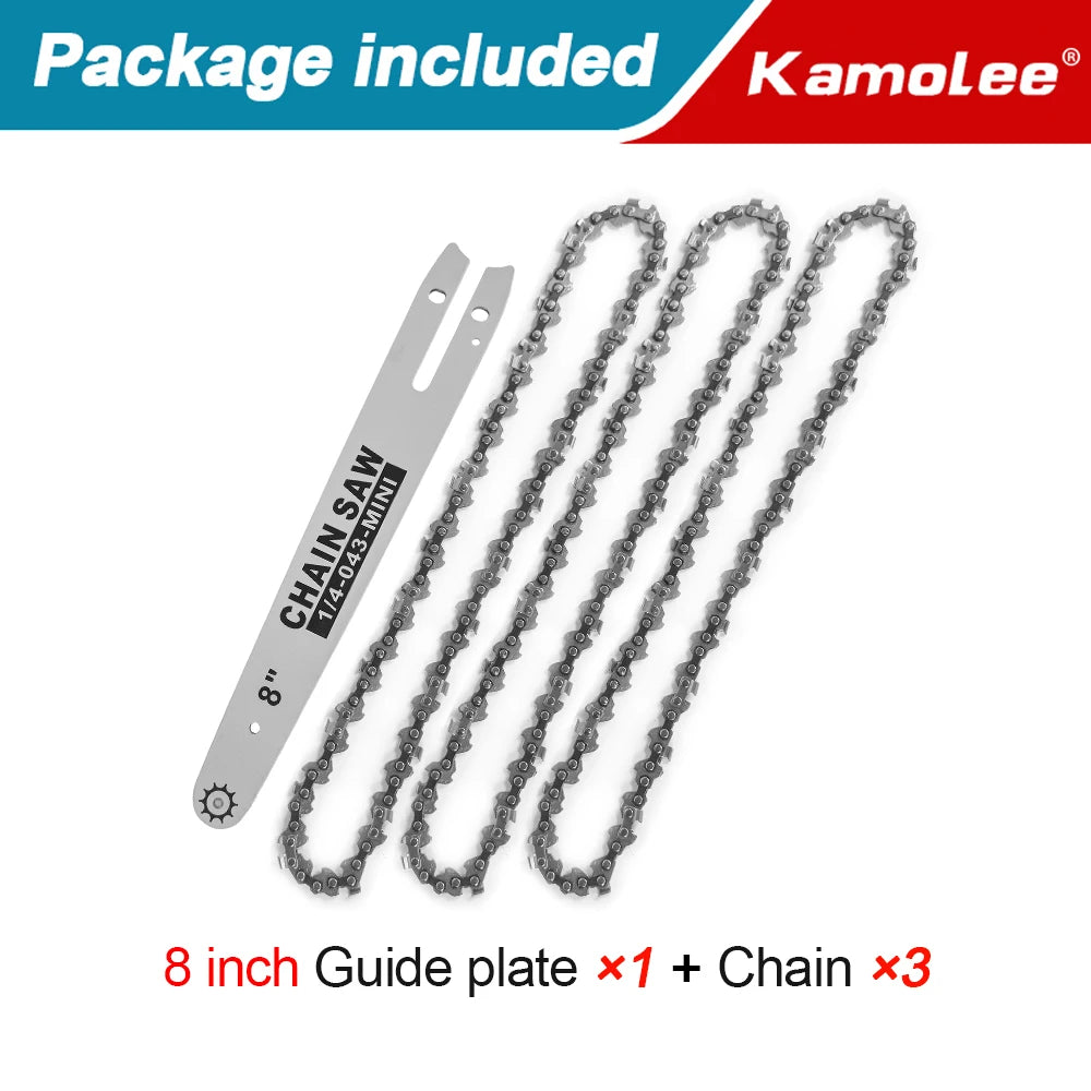 Kamolee 6 inch/8 inch electric saw guide/chain accessories high strength and high hardness handheld saw tool parts