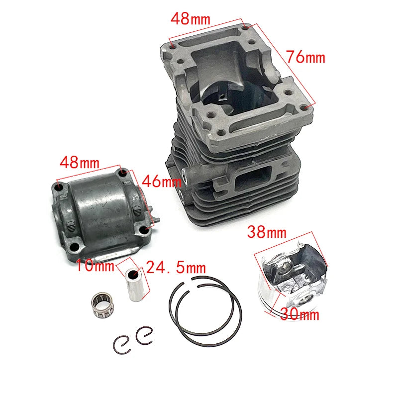 Garden Power Tools Parts MS180 Chainsaw Accessories Cylinder Piston Kit