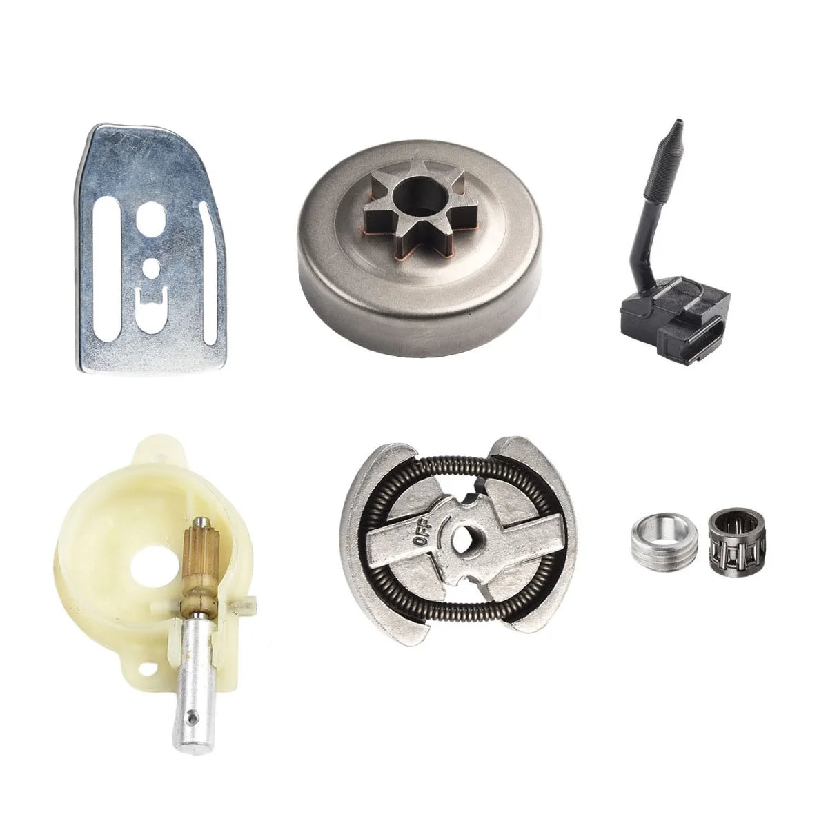 Oil Pump Oiler Gear Clutch Drum Kit For HUSQVARNA-41 136 137 142 141 Chainsaw Power Equipment Accessories Chain Saw Parts Kit