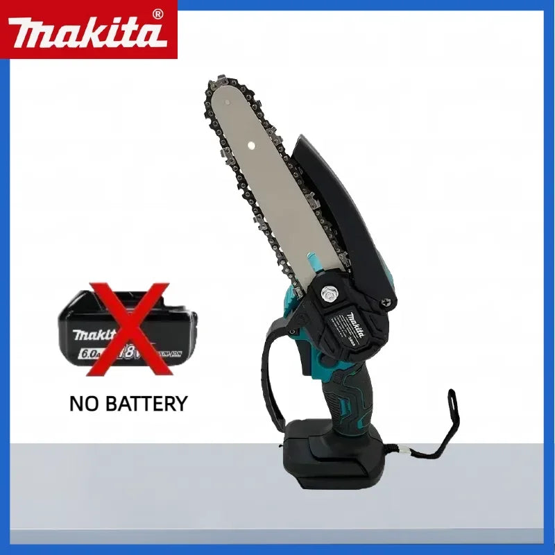Makita Mini Chainsaw Woodworking with 6-inch Logging Sawzall Mini Portable Chain saw Small Handheld Electric Chain saw