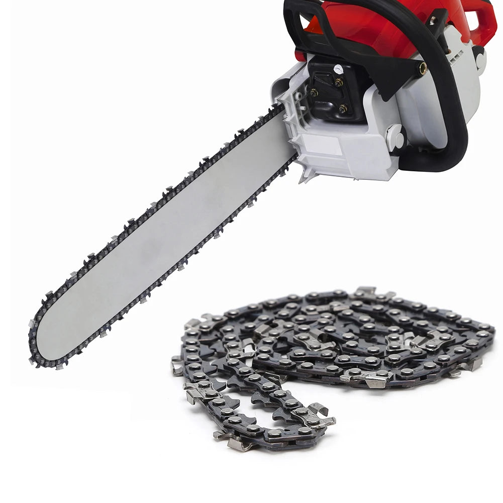 12 Inch Metal Chainsaw Chain 22 Teeth 45 Drive Links Saw Chain Spare Parts 3/8inch Pitch Chainsaw Blades Electric Saw Accessory