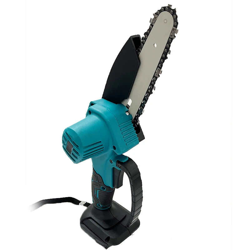 6 Inch Chain Saw Electric Saw Handheld Portable Wood Logging Chainsaw Garden Pruning Wood Power Tool For Makita 18V Battery