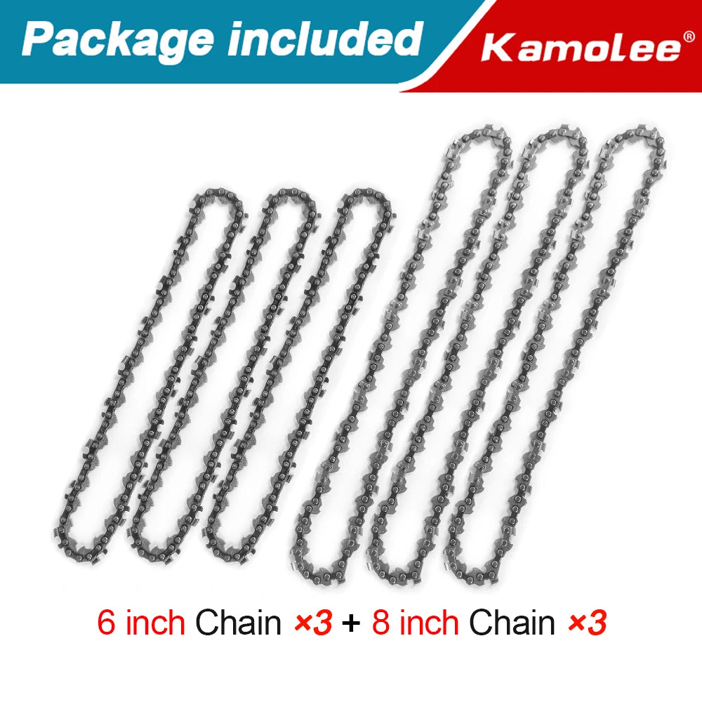 Kamolee 6 inch/8 inch electric saw guide/chain accessories high strength and high hardness handheld saw tool parts
