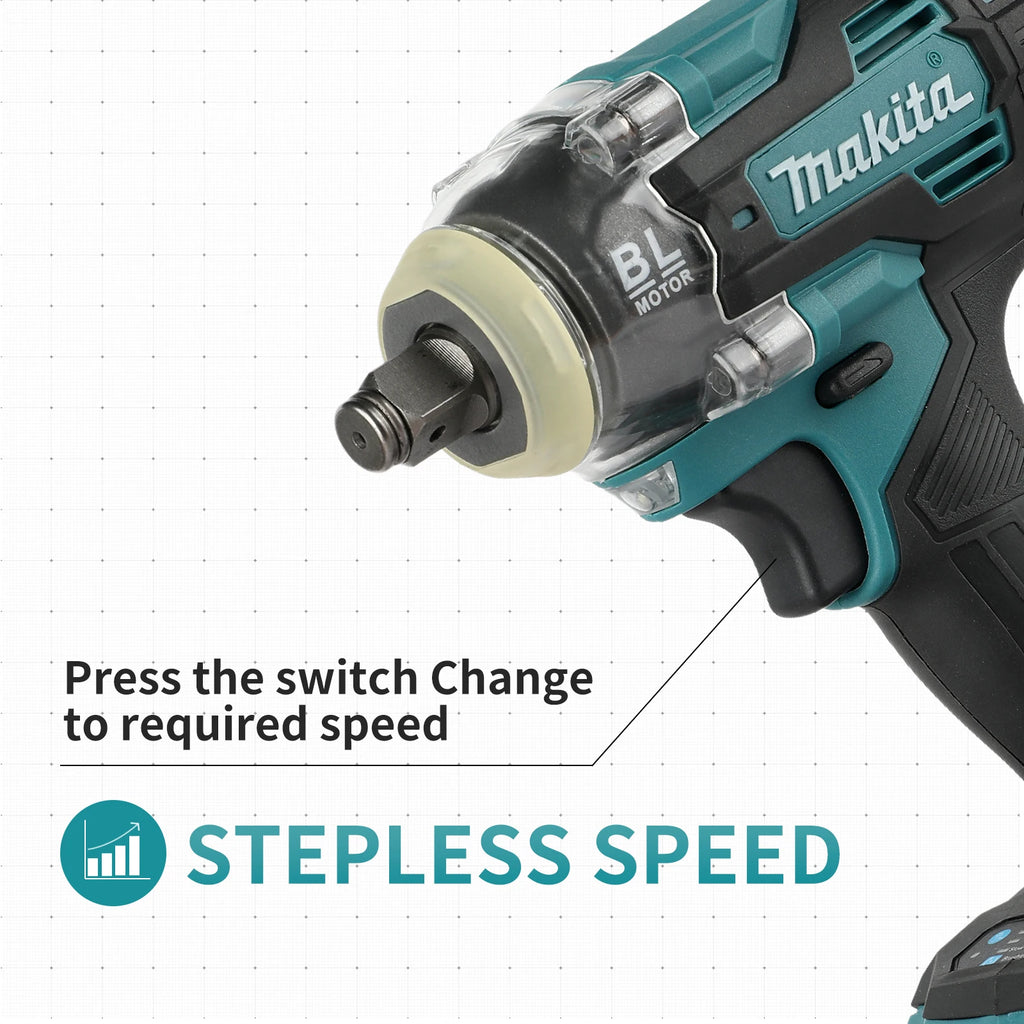 2026 New! Makita TW004G 18v Battery Screwdriver Machine Brushless Electric Screwdriver Rechargable Drill Driver