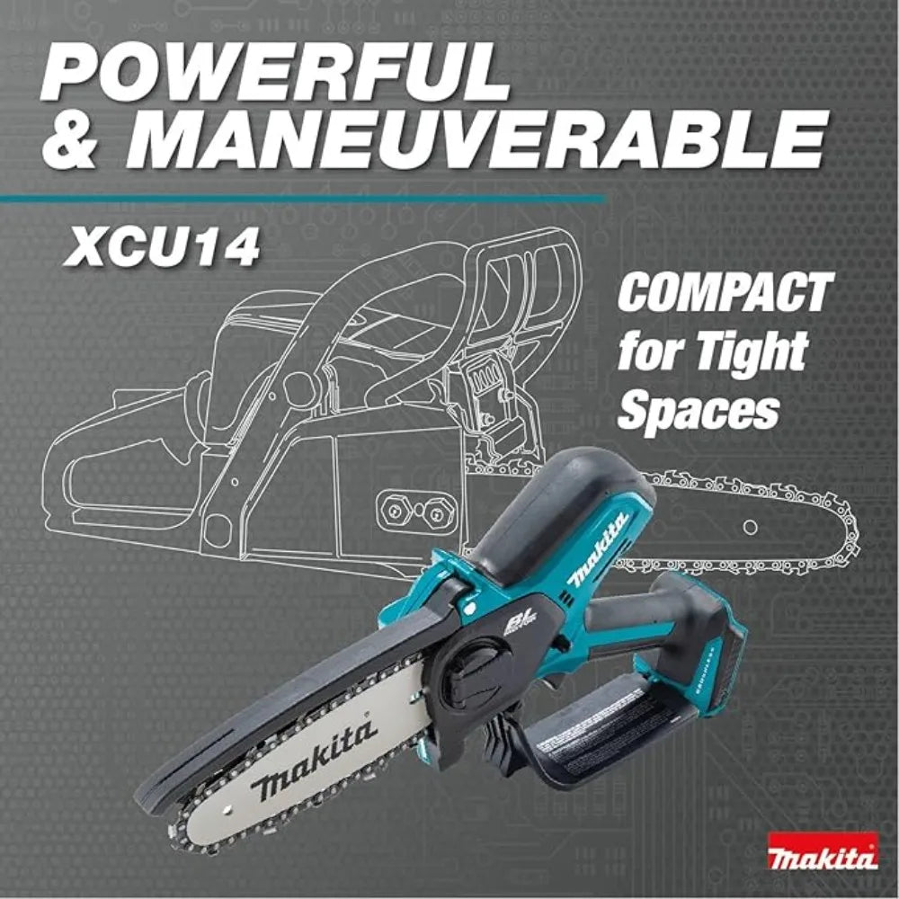 Makita Chain Saw  Electric Saw Handheld Portable Wood Logging Chainsaw Garden Pruning Wood Power Tool