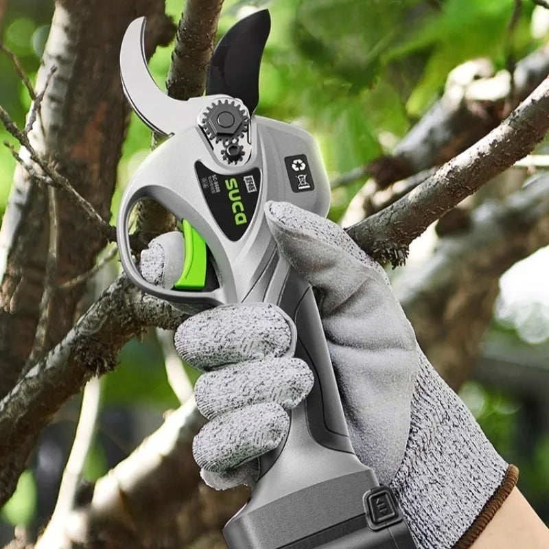 High Power Electric Pruning Shears Fruit Tree High Branch Pruning Garden Power Tools Adjustable Portable Professional Scissors