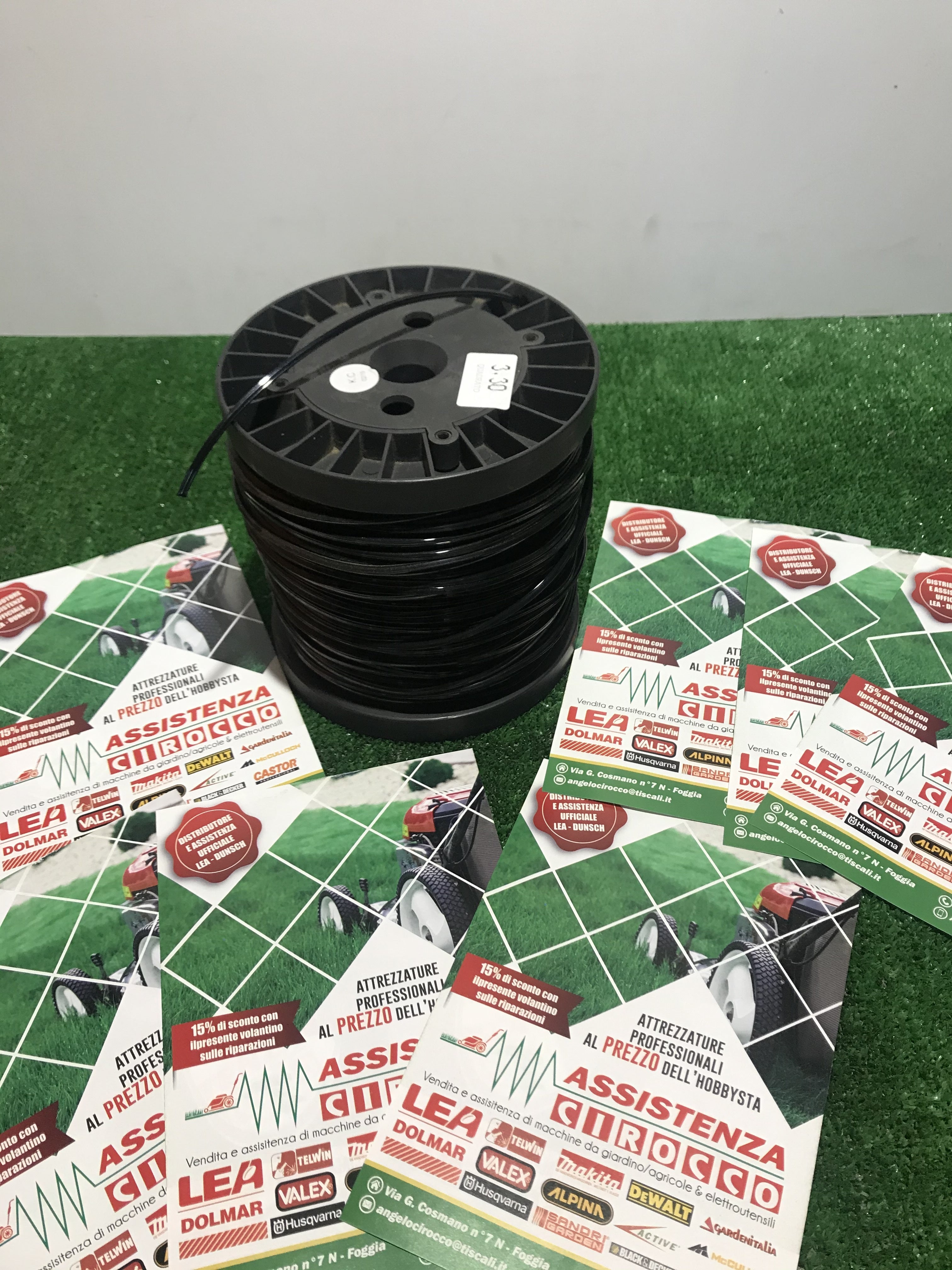 BOBINA DA 2 KG FILO NYLON PER TAGLIO ERBA | Cirocco Garden